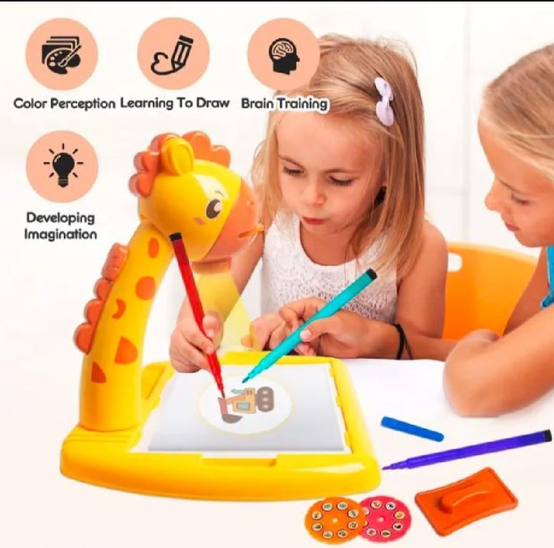 Giraffe Projector Drawing Board for Kids