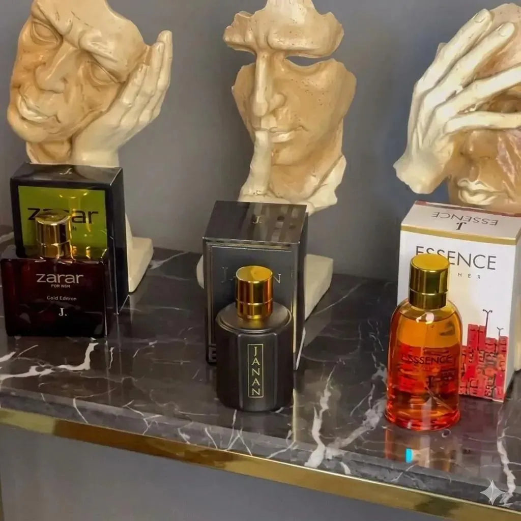 Unisex Perfume Set 3 Pieces J. By GB Premium Gift Pack