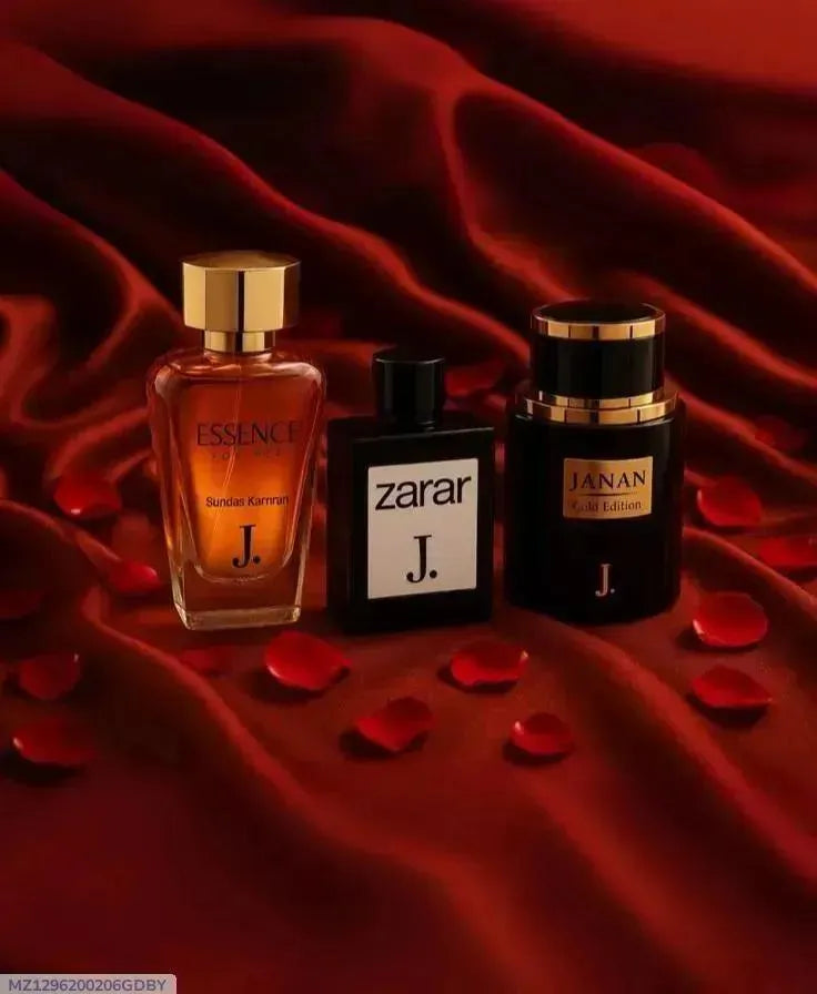 Unisex Perfume Set 3 Pieces J. By GB Premium Gift Pack