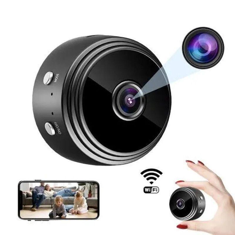 WiFi Remote Surveillance Camera Black ABS Plastic No Punching