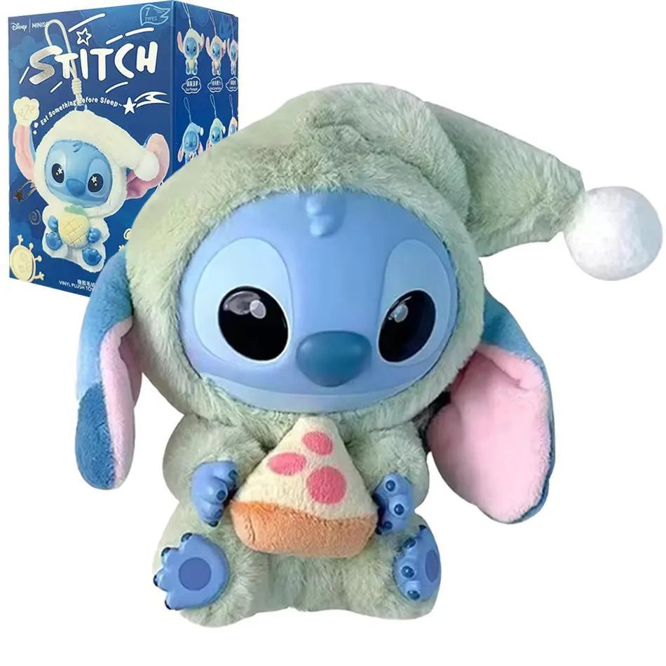Disney Stitch Plush Toy Ice Cream Theme Pink Blue
