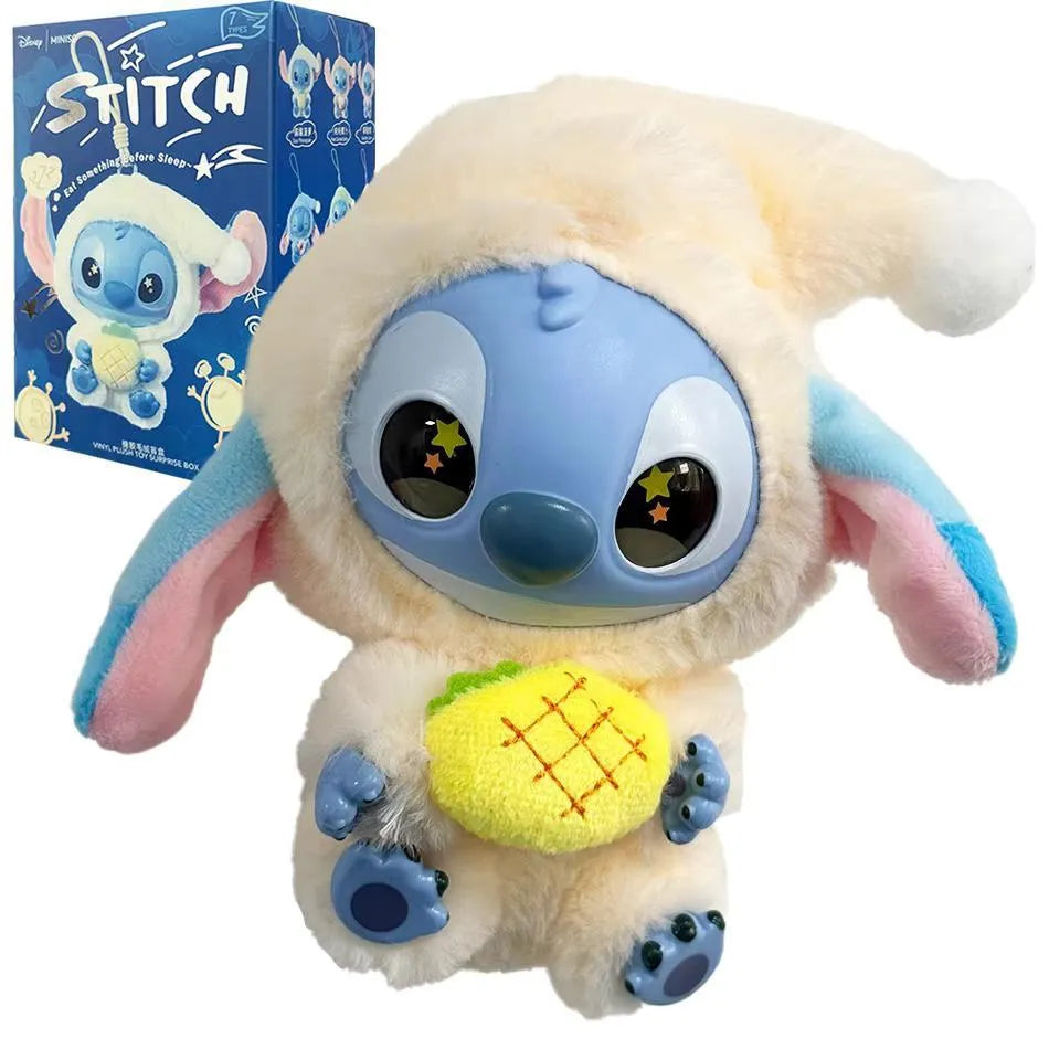 Disney Stitch Plush Toy Ice Cream Theme Pink Blue