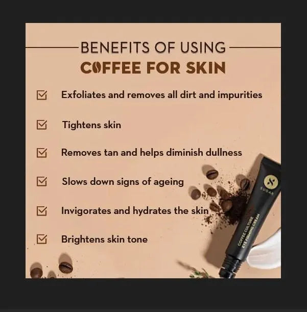 Coffee Skin Whitening Facial kit All Skin Type With Bleach| Pack Of 7 | Organic Coffee Facial