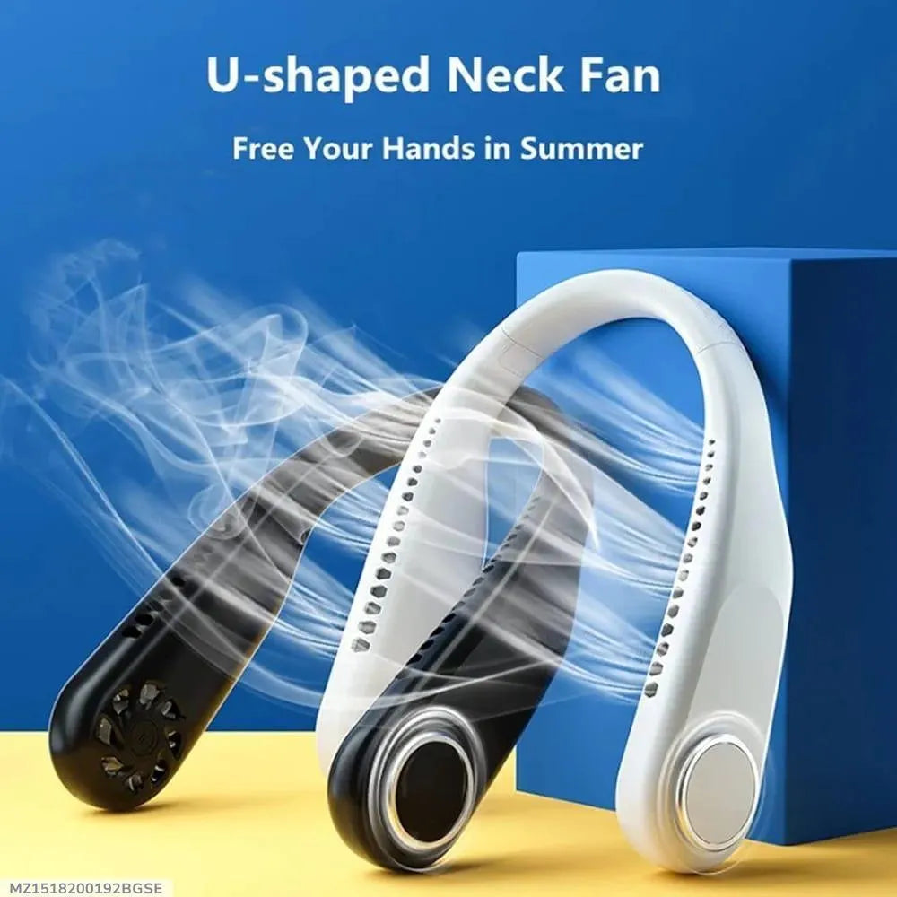 U-Shaped Neck Fan for Men Women Summer Cooling