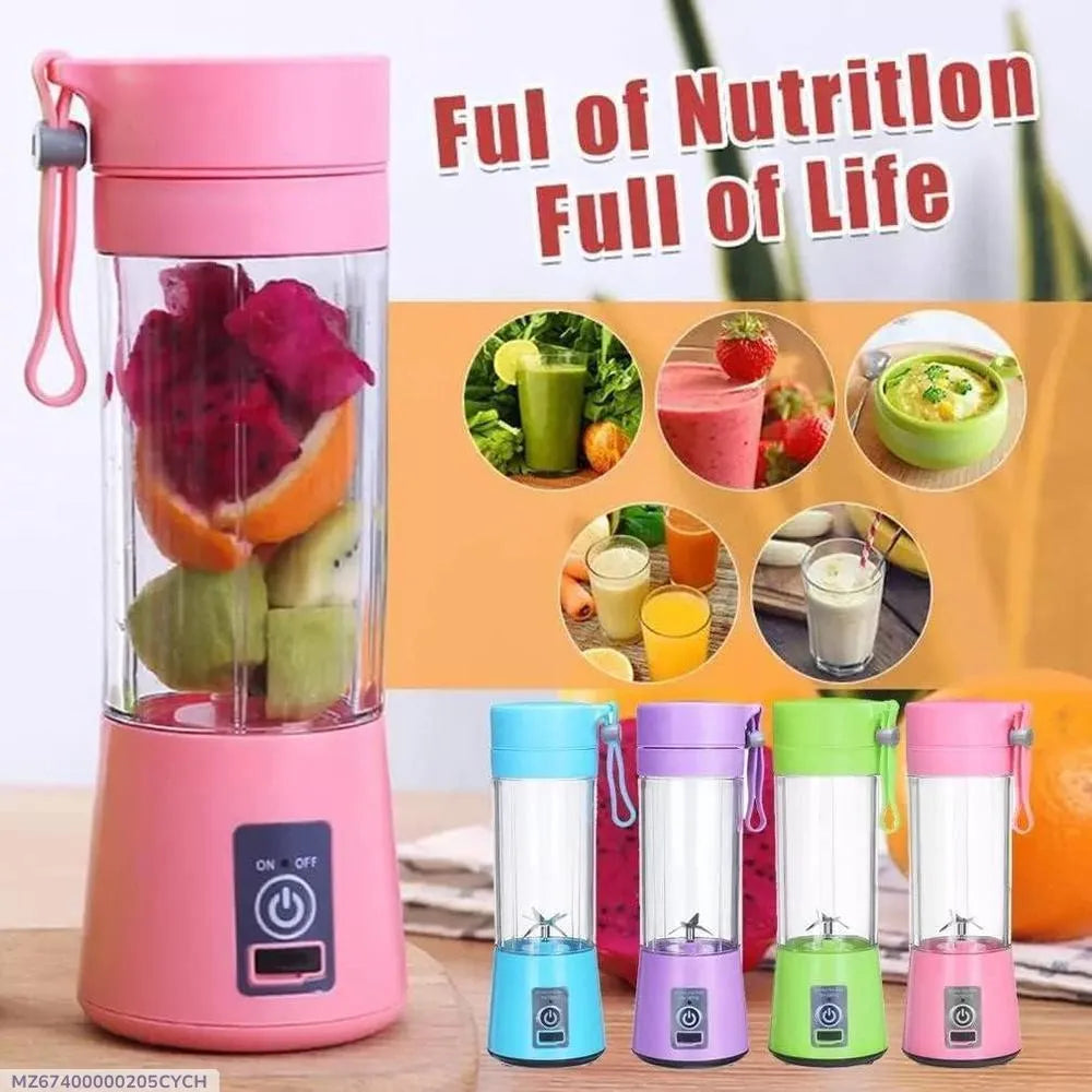 Pink Food Grade Blender with 4 Blades