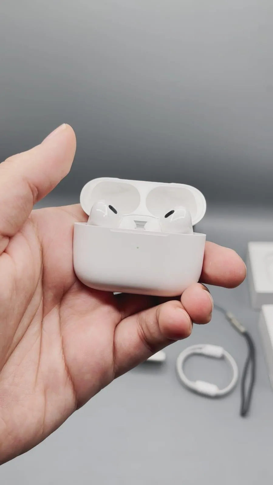 Black Long-Lasting Battery With Fast Charge Airpods
