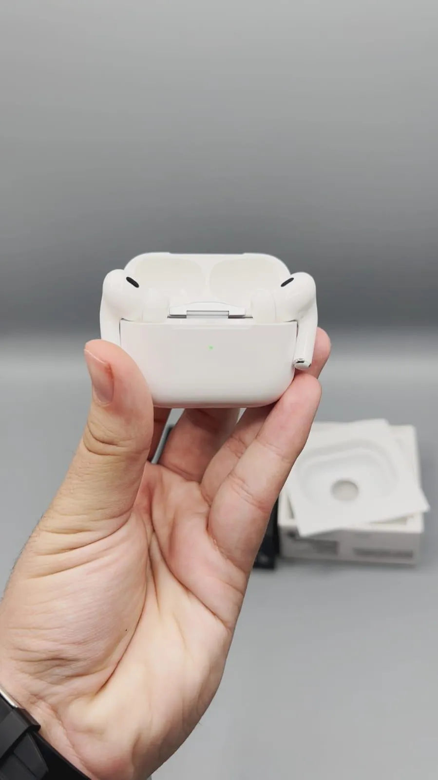 Black Long-Lasting Battery With Fast Charge Airpods