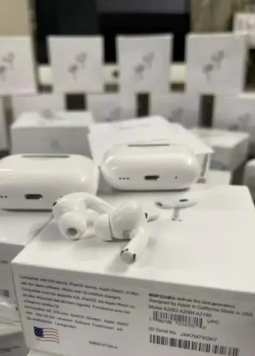 Black Long-Lasting Battery With Fast Charge Airpods