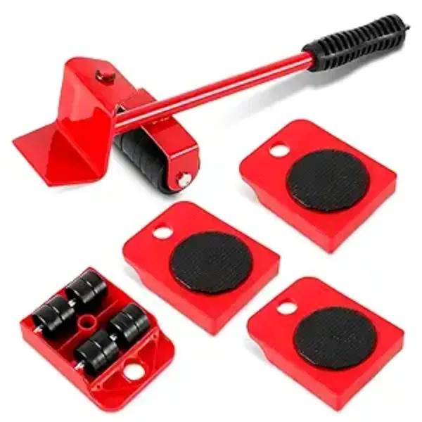 Red Metal Furniture Mover Tool Set 11.9" 2.0 1 Ratings