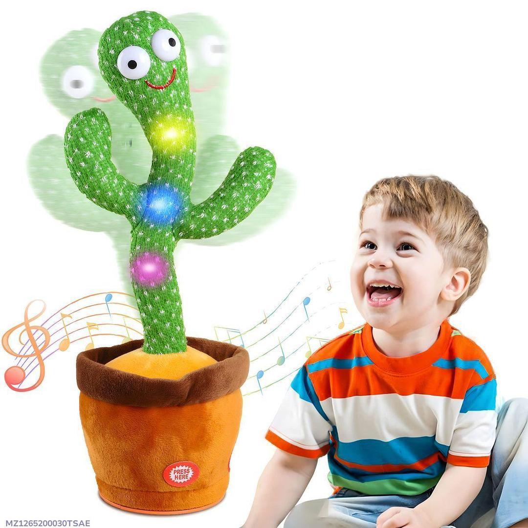 Dancing Cactus Plush Toy Green Soft Foam 5.0